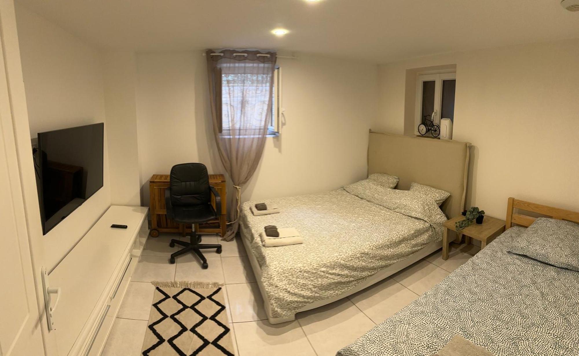 Jolie Appartement Nice Proche Mer Et Aeroport Une Chambre Plus Salon Avec Cuisine Ngoại thất bức ảnh